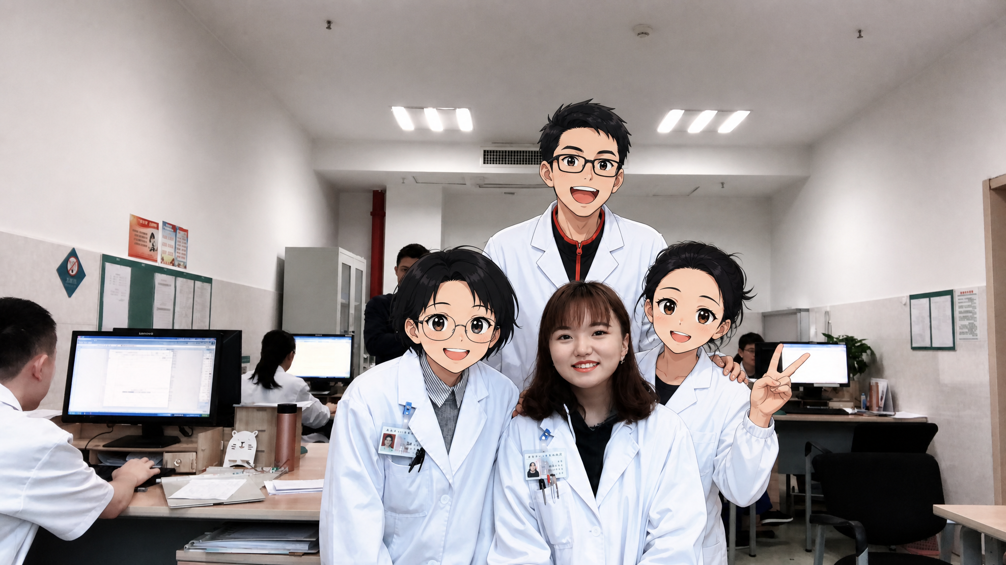 嘉嘉老师早期专业工作场景